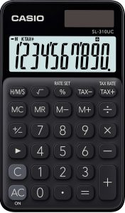 CASIO dzepni kalkulator SL 310 crni