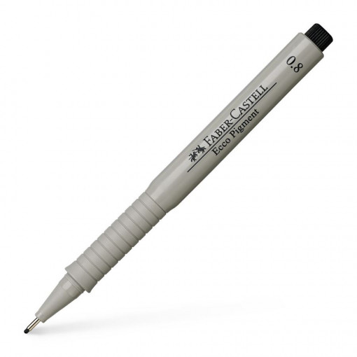 Faber Castell Ecco Pigment Fineliner 0.8 mm black