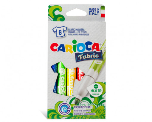 Flomaster marker za tekstil fabric 1/6 Carioca