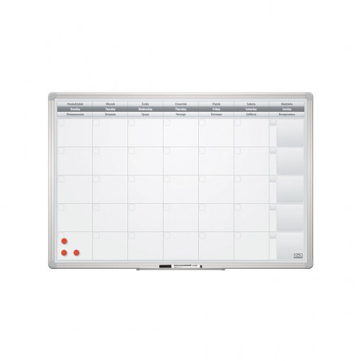 Planer tabla 2x3 TP004, mesečna 60x90cm