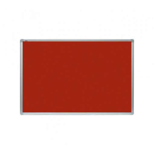 Tabla od filca sa alu ramom 2x3 TTU96 60x90 crvena