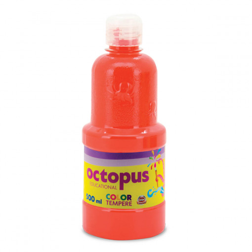Tempera 500ml narandŽasta octopus unl-1127