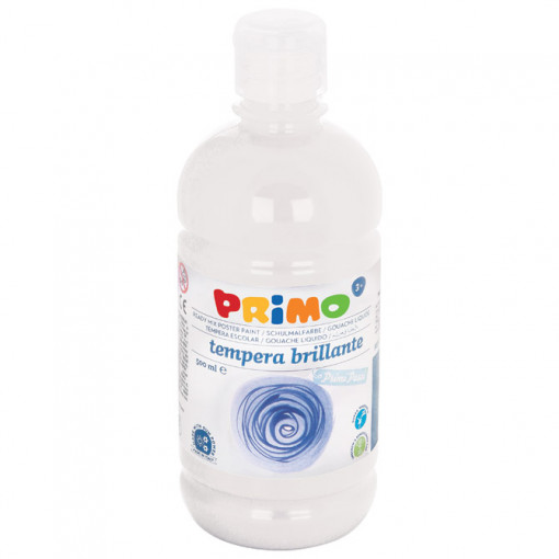 Boja tempera 0,5 litra Primo CMP 202BR500100 bela (white)