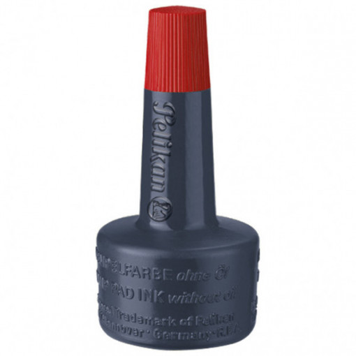 Boja za pečat 28ml Pelikan CRVENA