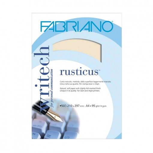 FABRIANO WRITECH RUSTICUS A4/95gr COMOSCIO 1/50 43212972
