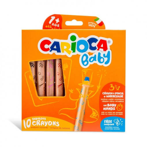 Kreoni u olovci 3 u 1 Carioca baby 1/10
