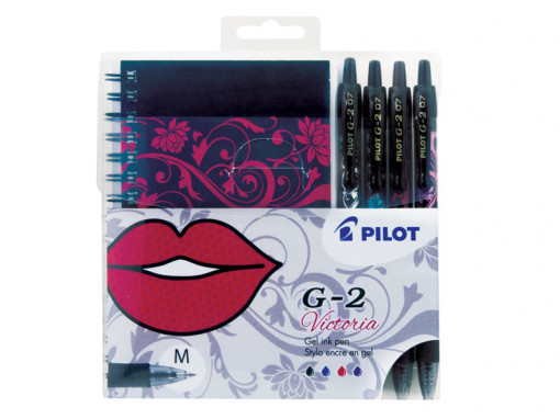 SET PILOT 4 ROLERA "G-2 " VICTORIA + Notes