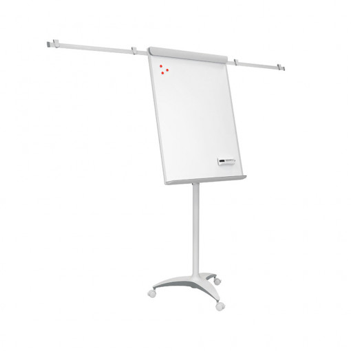 Tabla flipchart 2X3 TF18 RED Mobilechart Pro mobilna sa ramenima 70x100