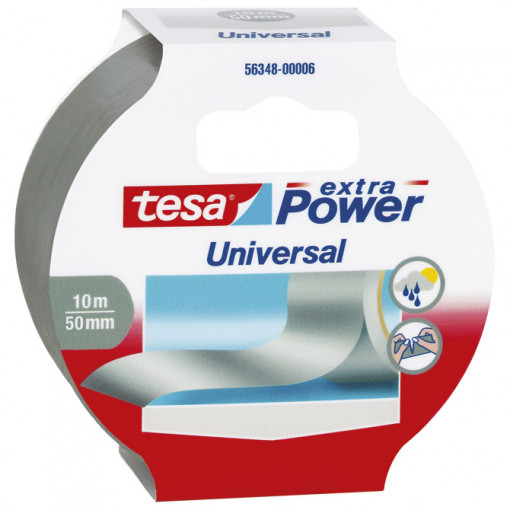 Traka lepljiva 50mm/10m Extra Power Tesa 56348-06 srebrna