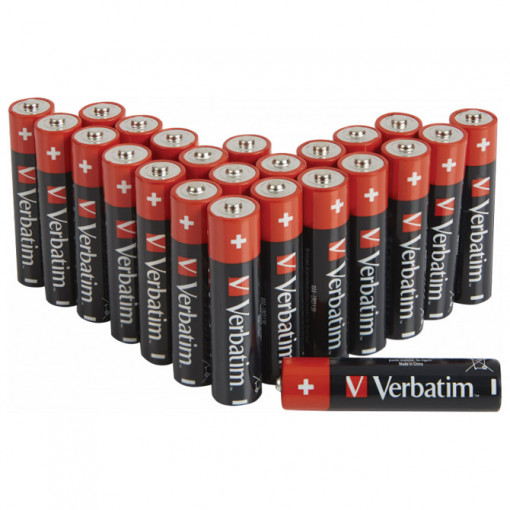 Baterija alkalna 1,5V AAA pk24 Verbatim 49504 LR3