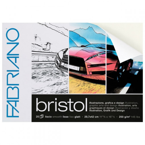 Blok Bristol 20L 250g Fabriano 29,7x42cm