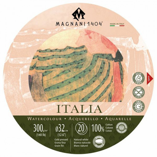 Blok Magnani Italia cold press okrugli fi32cm 300g 20L M4100032