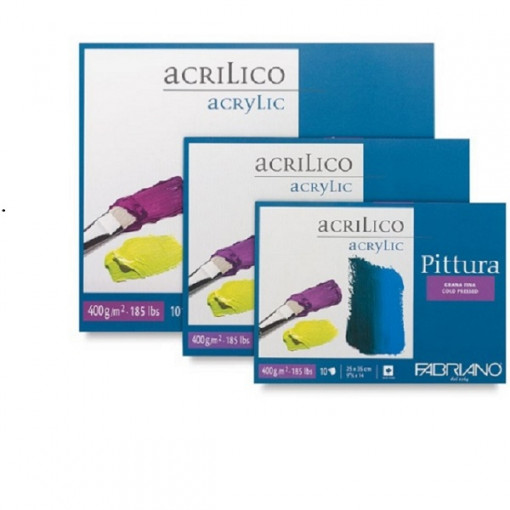 Blok Pittura 25x35cm 400g 10L (cold pressed/grana fina) Fabriano