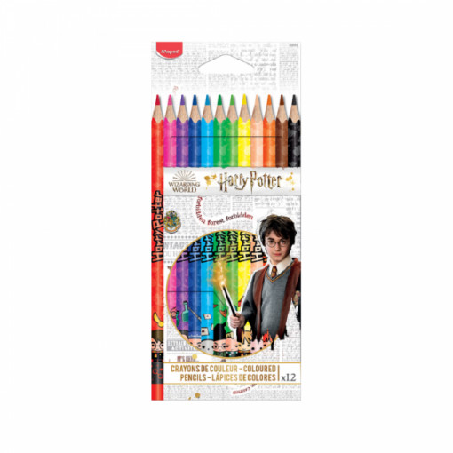 DRVENE BOJICE MAPED HARRY POTTER 1/12
