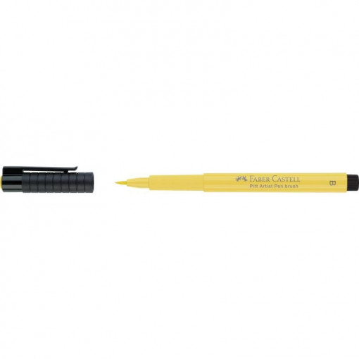 Faber-Castell Pitt Artist Pen Brush India ink pen dark cadmium yellow 108
