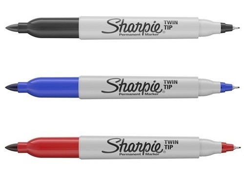 SHARPIE Permanentni Markeri Fine&Ultra Fine TWIN TIP