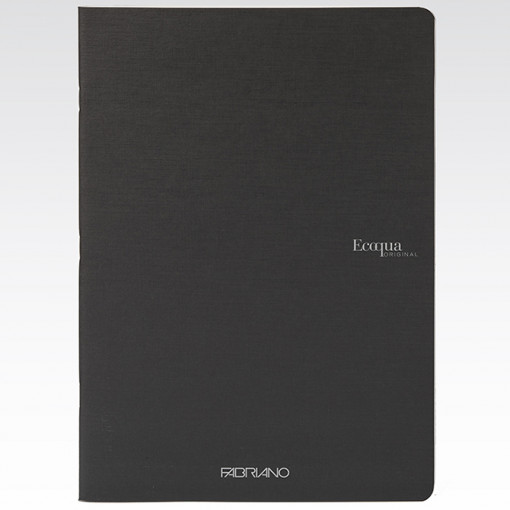 Sveska meki povez A4 linije 40L 90g EcoQua Fabriano crna (nero)