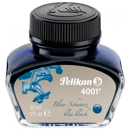 Tinta za nalivpero bočica 30ml 4001 Pelikan 301028 crno-plava