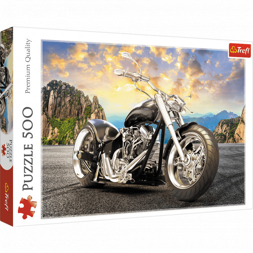 Trefl Puzzle Black Motorcycle 500 delova