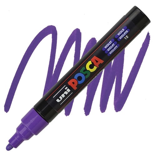 Uni Posca Paint Marker Pen PC-5M - Violet