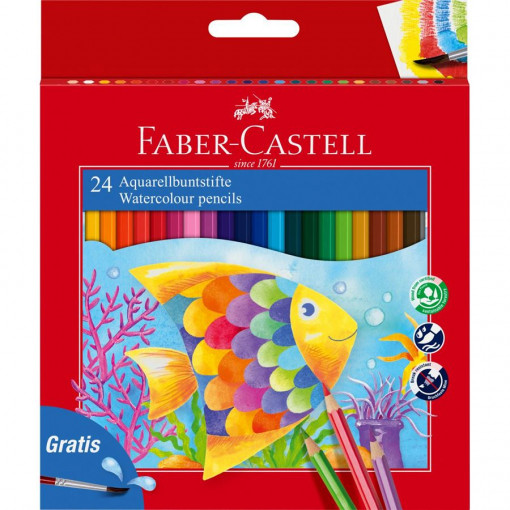 Akvarel bojice Fish 1/24 Faber Castell
