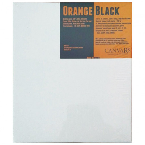 Platno slikarsko OrangeBlack 20x24cm 2 kom