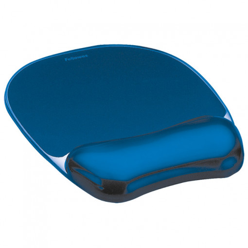 Podloga za miša ergonomska-gel Fellowes 9114120 plava