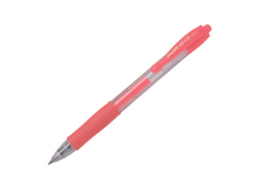 Roler PILOT G2 0.7 neon crveni