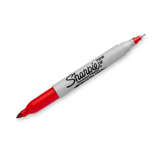 Sharpie marker TWIN TIP crveni