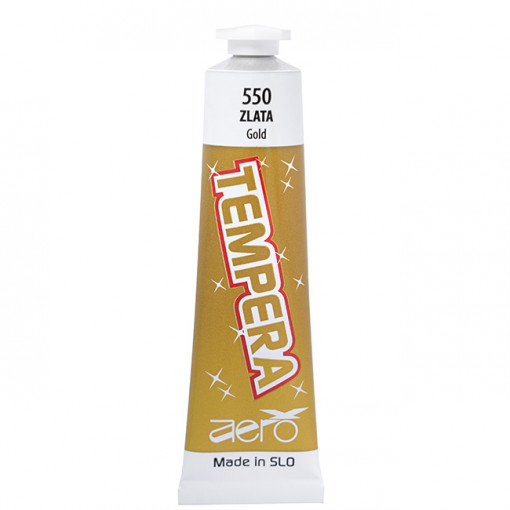 Tempera Aero 42ml zlatna 550