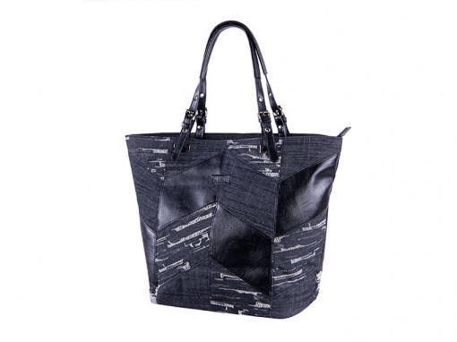 TORBA NA RAME PULSE VENEZIA BLACK JEANS