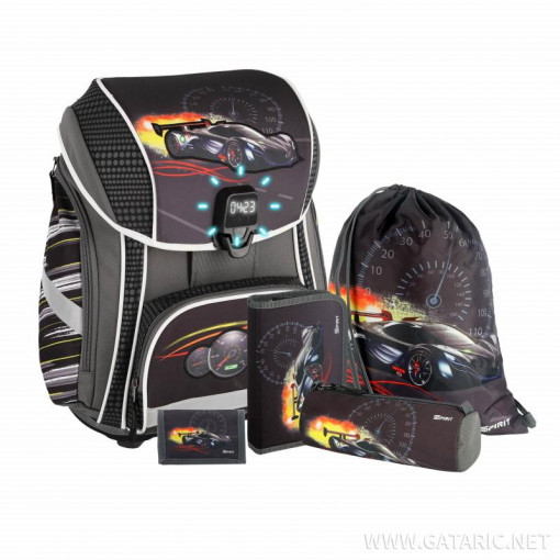 Torba set ''SPORT CAR'' SMART PREMIUM 5-delova (LED kopča)