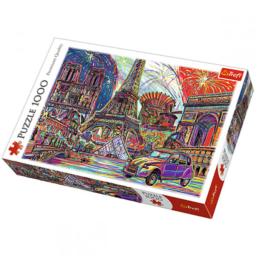 Trefl Puzzle Colours of Paris 1000 delova