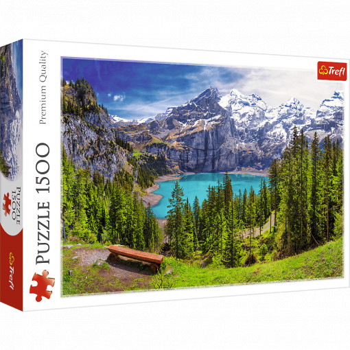 Trefl PuzzleLake Oeschinen, Switzerland 1500 delova
