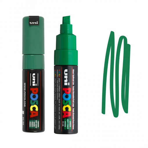 Uni Posca Paint Marker Pen PC-8K - Green
