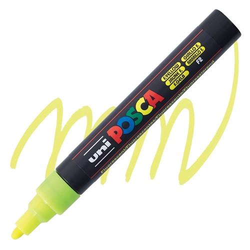 UNI Posca PC-5M ŽUTA FLUO