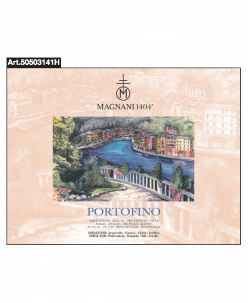 Blok Magnani Portofino hot press 31x41 300g 20L M4314117