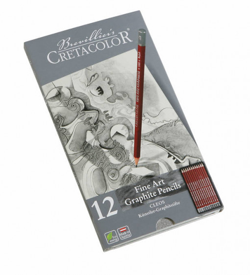 Creta Cleos fine art grafitne olovke 1/12 Cretacolor 16052
