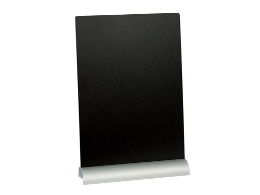 Crna tabla Securit Silhouette A4 alu-postolje 29x21x6cm