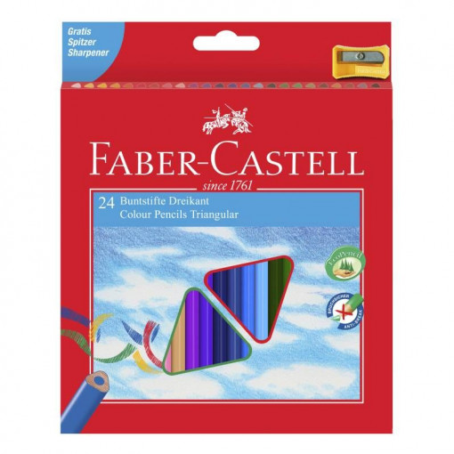 Drvene bojice Eco Triangular 1/24 Faber Castell