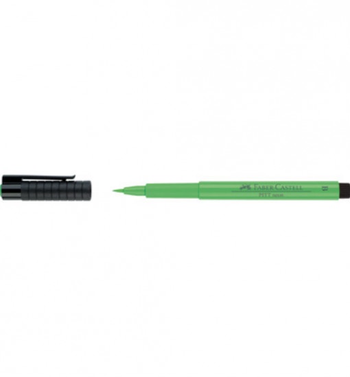 Faber-Castell Pitt artist Pen Brush India ink pen NEON green
