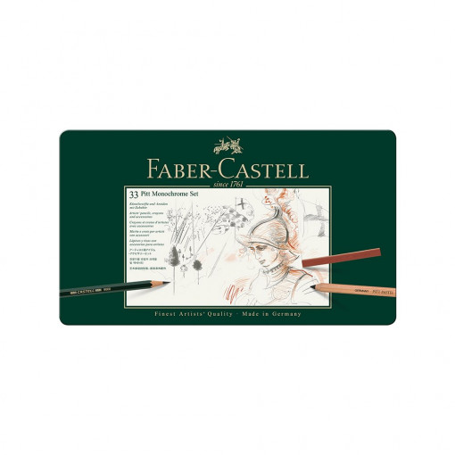 Faber Castell PITT Pastel MOHOCHROME set 1/33