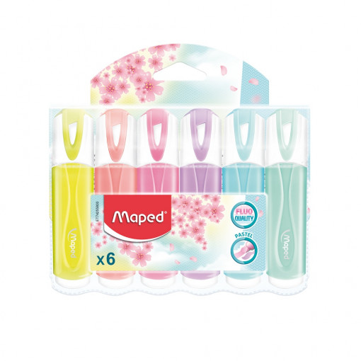 Maped text marker FLUO PEP'S pastel 1/6