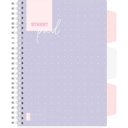 STREET DOTS Sveska spirala A5 DIKTO 100L