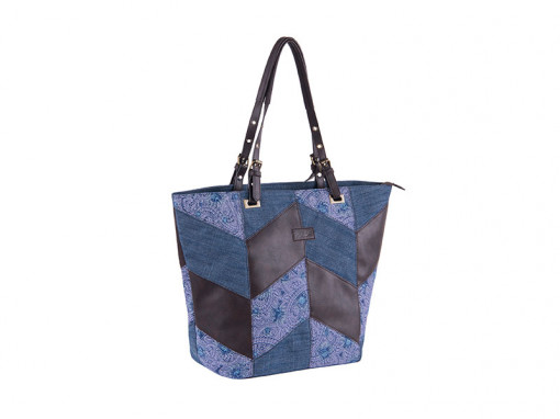 TORBA NA RAME PULSE VENEZIA FLOWER JEANS