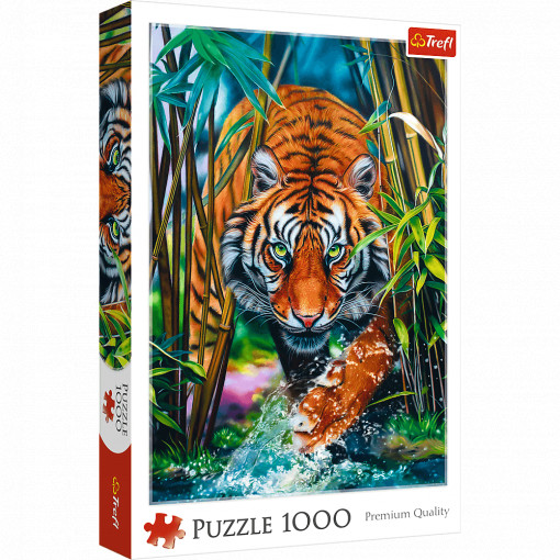 Trefl Puzzle Grasping Tiger 1000 delova