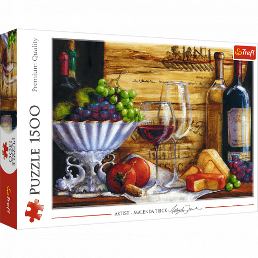 Trefl puzzle In the vineyard 1500 delova