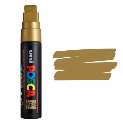Uni Posca Paint Marker Pen PC-17K - Gold