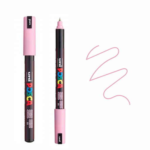 Uni Posca Paint Marker Pen PC-1MR - Light pink