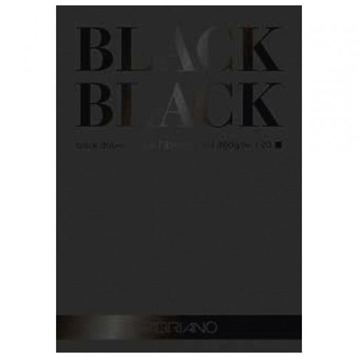 Blok Black 21x29,7cm 20L 300g Fabriano